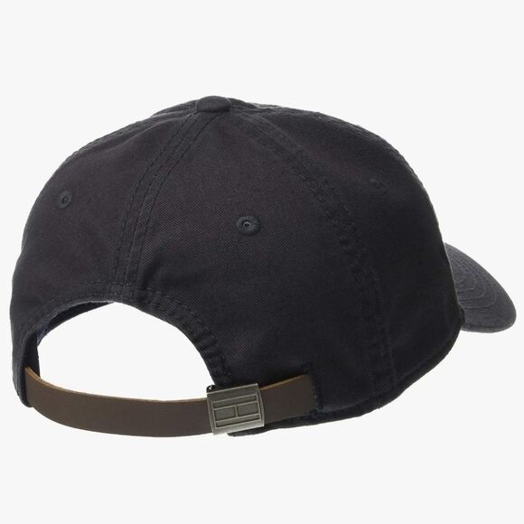 🔸️NWT Tommy Hilfiger Gray Logo Unisex Adjustable Baseball Hat One Size - Picture 2 of 10